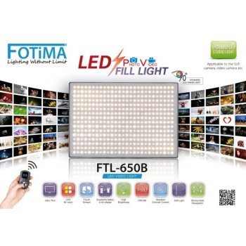 Panel de Estudio LED FTL-650B