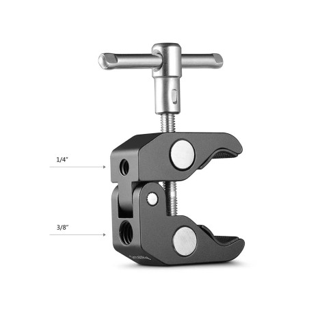 SmallRig Super Abrazadera con rosca de 1/4″ y 3/8″