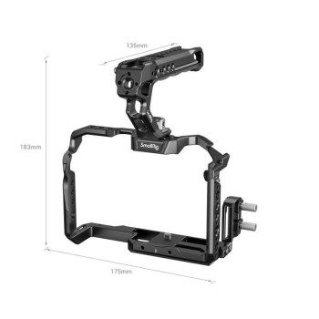 Smallrig GH6 Cage Kit Full Cage con Top Handle y Cable Clamp Panasonic Lumix GH6